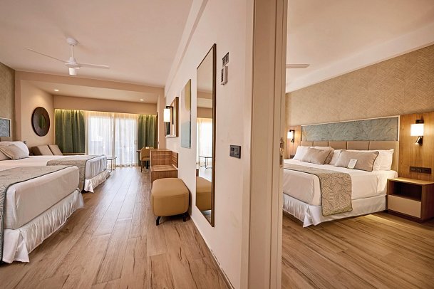 Riu Palace Bavaro - Wohnbeispiel Two Bedroom Family View (Zimmercodierung OB1)