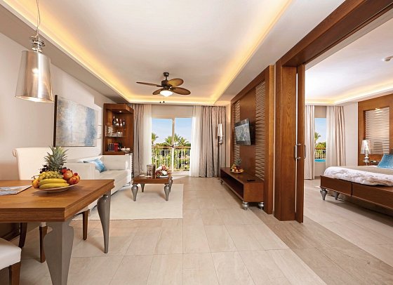 Majestic Mirage Punta Cana - All Suites Resort - Wohnbeispiel One Bedroom Suite Outdoor Jacuzzi (Zimmercodierung AS2)