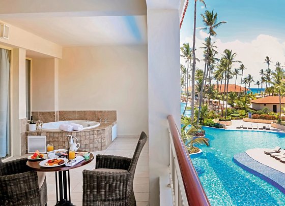 Majestic Mirage Punta Cana - All Suites Resort - Wohnbeispiel One Bedroom Suite Outdoor Jacuzzi (Zimmercodierung AS2)