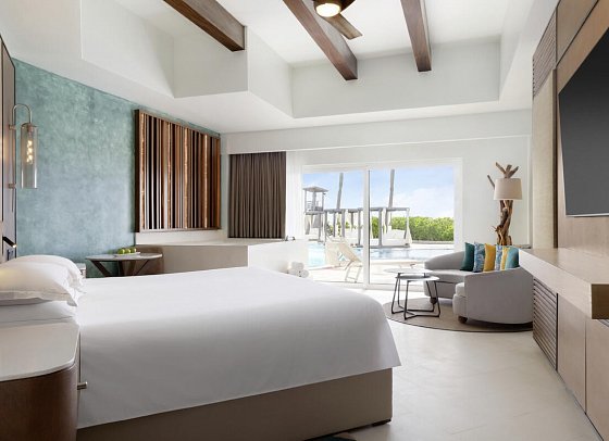 Hyatt Vivid Punta Cana - Beispiel Vantage Club Suite Swim Out (Zimmercodierungen W3Q, W2Q & W1Q)