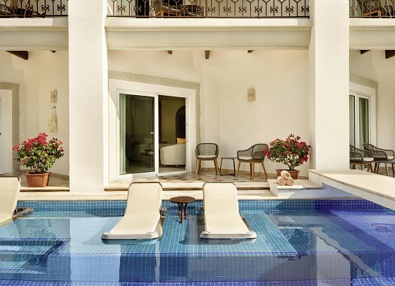 Hyatt Vivid Punta Cana - Beispiel Vantage Club Suite Swim Out (Zimmercodierungen W3Q, W2Q & W1Q)