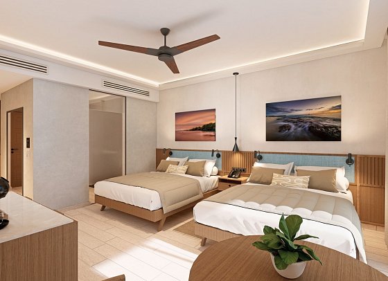Hyatt Vivid Punta Cana - Wohnbeispiel Deluxe (Zimmercodierung UD1)