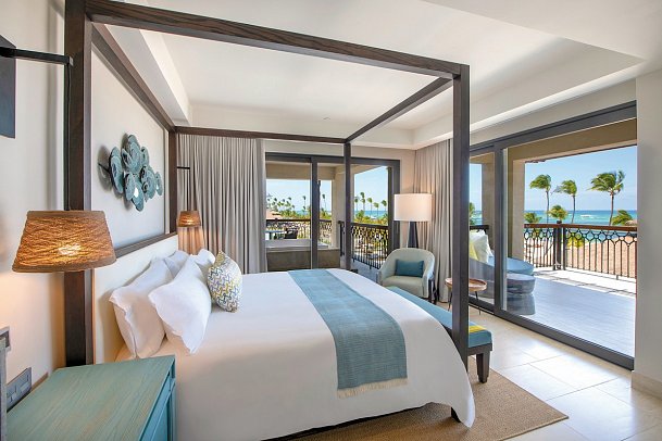 Lopesan Costa Bávaro Resort, Spa & Casino - Wohnbeispiel Unique Juniorsuite Ocean View (Zimmercodierung JLM)