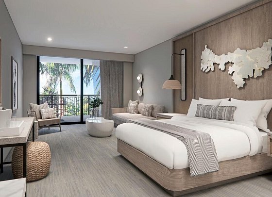 Lopesan Serenity Bay Resort, Spa & Casino - Modellbild Wohnbeispiel Junior Suite Tropical View King (Zimmercodierung J1G)