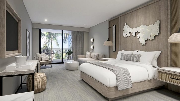 Lopesan Serenity Bay Resort, Spa & Casino - Modellbild Wohnbeispiel Junior Suite Tropical View King (Zimmercodierung J1G)