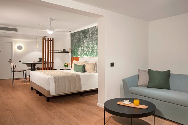 Dreams Flora Resort & Spa - Wohnbeispiel Junior Suite (Zimmercodierungen JB1, JB3, J1M, J2M, J1P, J1Q & J2Q)