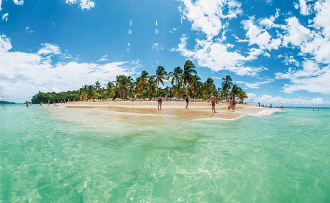 Highlights der Dominikanischen Republik - Stran Cayo Levantado, Samana