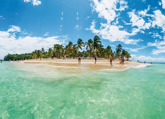 Highlights der Dominikanischen Republik - Stran Cayo Levantado, Samana