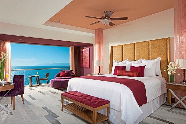 Secrets Vallarta Bay Puerto Vallarta - Wohnbeispiel Juniorsuite Oceanview (Zimmercodierung J9M)