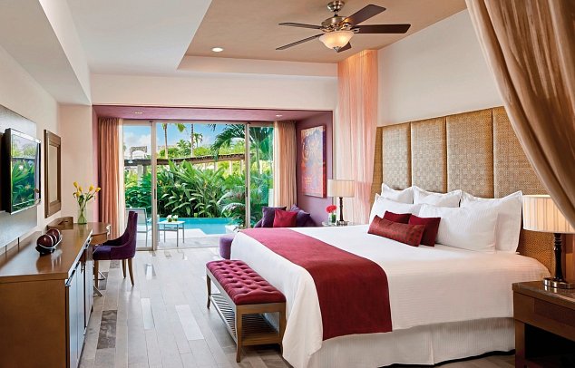 Secrets Vallarta Bay Puerto Vallarta - Wohnbeispiel Juniorsuite Swim Out (Zimmercodierung J1Q)