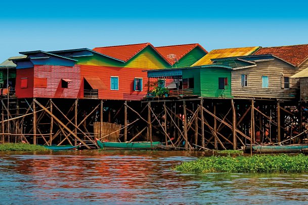 Entlang des Mekongs (Privatreise) - Tonle-Sap-See, Kampong Khleang