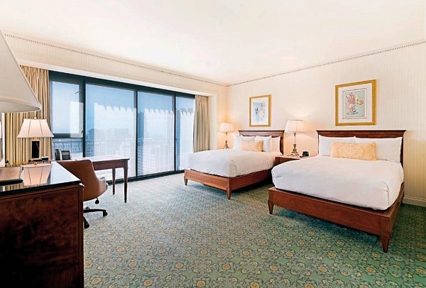 The Westgate Hotel San Diego - Wohnbeispiel Premier Room Two Double Beds (Zimmercodierung UG3)