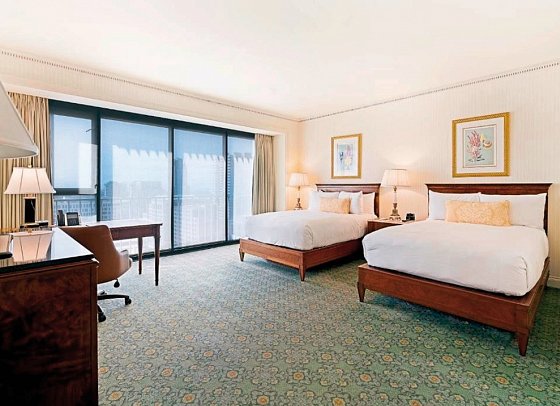 The Westgate Hotel San Diego - Wohnbeispiel Premier Room Two Double Beds (Zimmercodierung UG3)