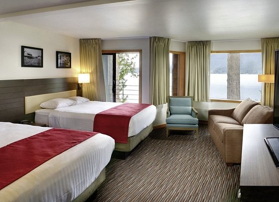 Lake Quinault Lodge - Wohnbeispiel Lakeside Room