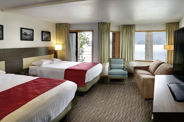 Lake Quinault Lodge - Wohnbeispiel Lakeside Room