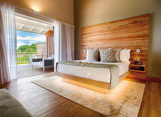 Carana Beach Hotel - Wohnbeispiel Oceanview Chalet (Zimmercodierungen UBM, UHM & DB8)