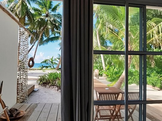 Bliss Hotel Praslin - Wohnbeispiel Beach House Beach Superior (Zimmercodierung US2)