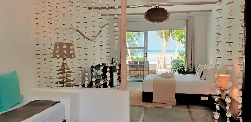 Bliss Hotel Praslin - Wohnbeispiel Beach House Beach Deluxe (Zimmercodierung UD1)