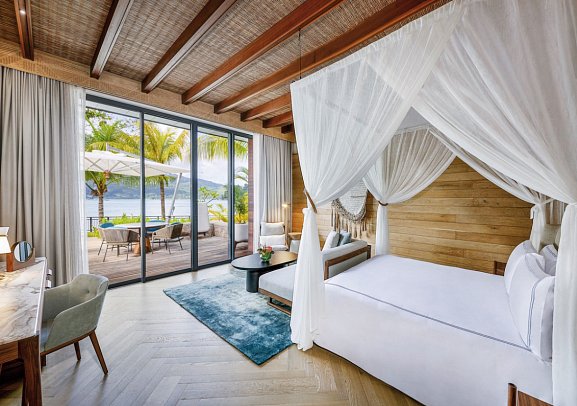 Mango House Seychelles - Wohnbeispiel One Bedroom Bay House Suite with Plunch Pool (Zimmercodierungen WB2 & WH2)