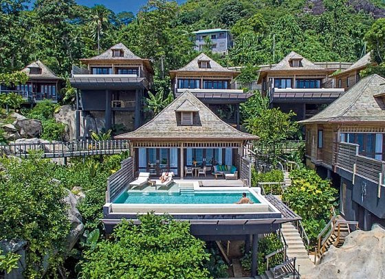 Hilton Seychelles Northolme Resort & Spa - Wohnbeispiel Signature Grand Ocean Pool Villa (Zimmercodierungen VB3 & VH3)