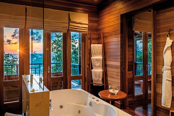 Hilton Seychelles Northolme Resort & Spa - Wohnbeispiel King Sunset Villa (Zimmercodierungen VB1 & VH1)