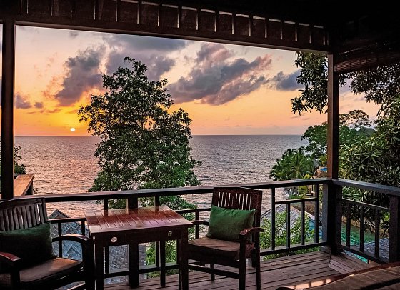 Hilton Seychelles Northolme Resort & Spa - Wohnbeispiel King Sunset Villa (Zimmercodierungen VB1 & VH1)