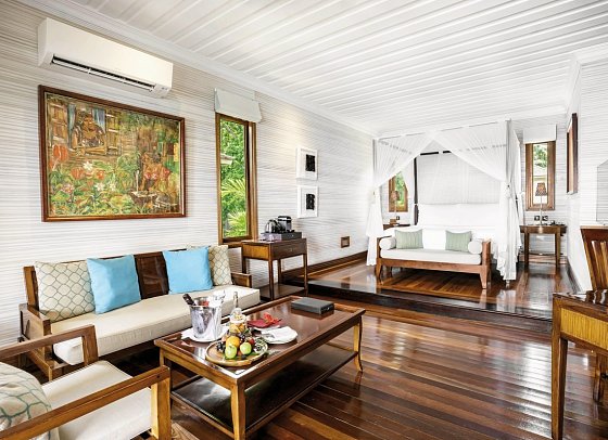 Hilton Seychelles Northolme Resort & Spa - Wohnbeispiel King Oceanview Villa (Zimmercodierungen VBM & VHM)
