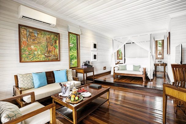 Hilton Seychelles Northolme Resort & Spa - Wohnbeispiel King Oceanview Villa (Zimmercodierungen VBM & VHM)