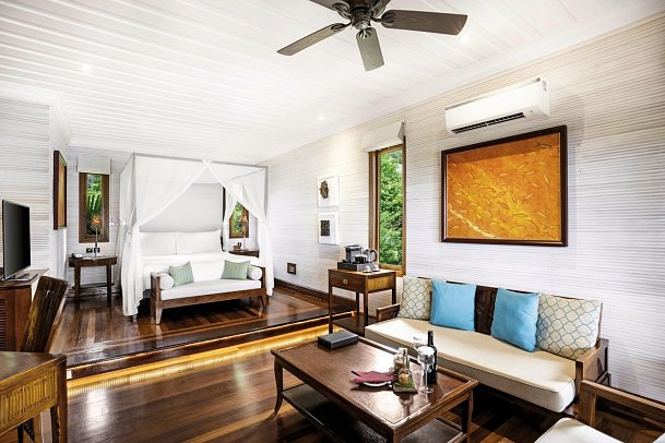 Hilton Seychelles Northolme Resort & Spa - Wohnbeispiel King Premium Oceanfront Villa (Zimmercodierungen VBO & VHO)