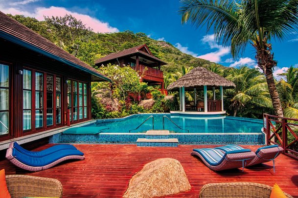 Labriz Seychelles - Wohnbeispiel Two Bedroom Labriz Retreat (Zimmercodierungen VB2 & UB8)