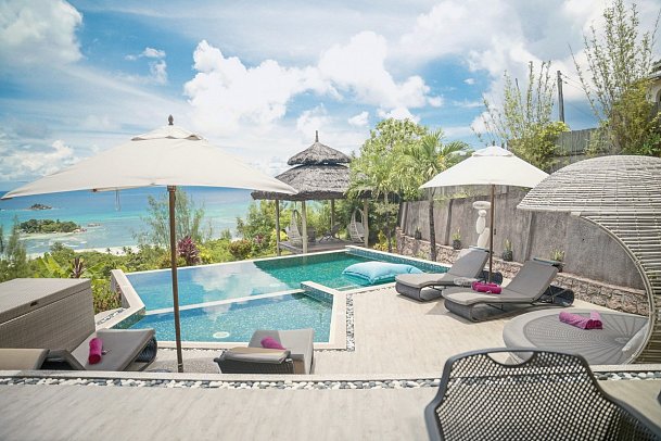 Le Duc de Praslin Hotel & Villas - Wohnbeispiel Villa 270 (Zimmercodierung VB2)