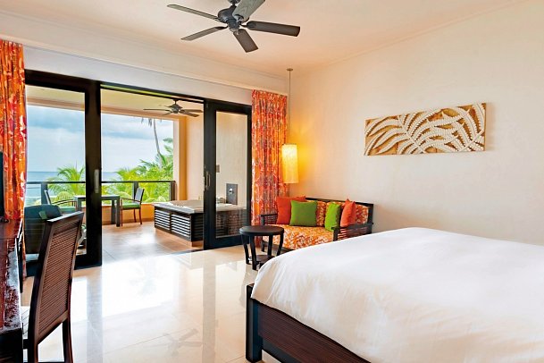 DoubleTree by Hilton Seychelles – Allamanda Resort and Spa - Wohnbeispiel King Premium with Ocean View with Jacuzzi (Zimmercodierung UMM)