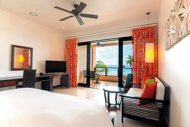 DoubleTree by Hilton Seychelles – Allamanda Resort and Spa - Wohnbeispiel King Grand Deluxe Ocean View (Zimmercodierung UD1)
