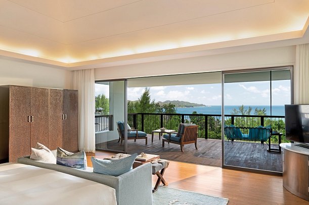 Raffles Seychelles - Wohnbeispiel Four Bedroom Pool Residence (Zimmercodierung RB1)