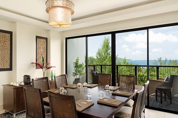 Raffles Seychelles - Wohnbeispiel Four Bedroom Pool Residence (Zimmercodierung RB1)