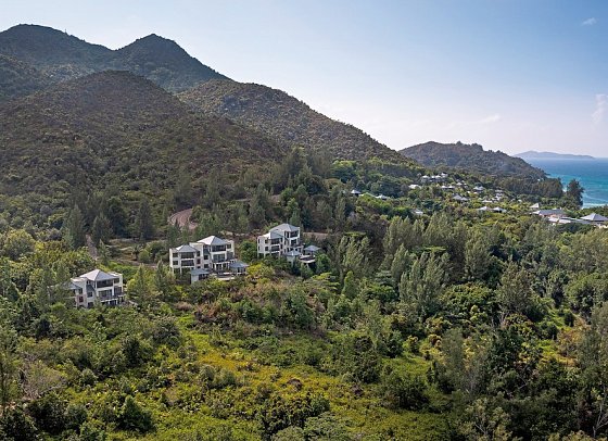 Raffles Seychelles - Wohnbeispiel Four Bedroom Pool Residence (Zimmercodierung RB1)