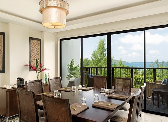 Raffles Seychelles - Wohnbeispiel Four Bedroom Pool Residence (Zimmercodierung RB1)