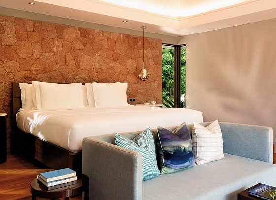Raffles Seychelles - Wohnbeispiel Hillside Pool Villa Garden View King (Zimmercodierung VB6)