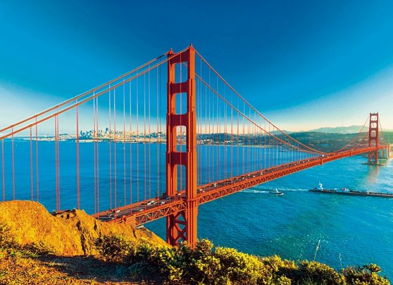 Goldene Brücken & Grandiose Canyons - Golden Gate Bridge