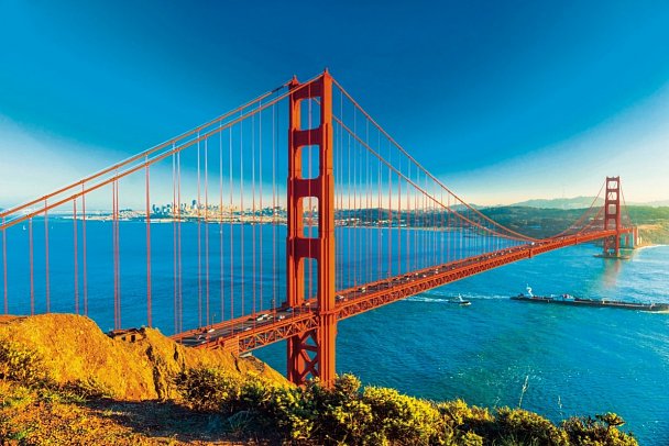 Goldene Brücken & Grandiose Canyons - Golden Gate Bridge
