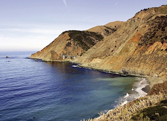 Goldene Brücken & Grandiose Canyons - Bixby Bridge am Highway 1, Big Sur