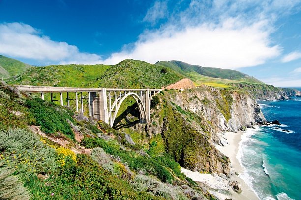 Westküste hautnah - Bixby Bridge, Monterey