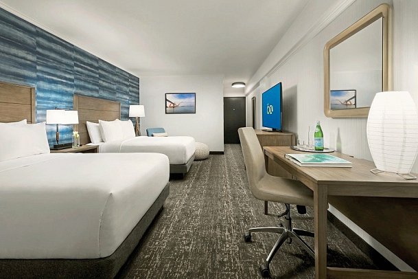 Hotel Caza Fisherman's Wharf - Wohnbeispiel Deluxe Two Queens