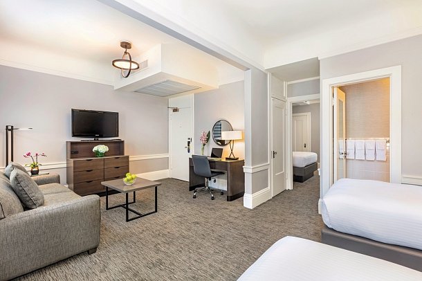 Handlery Union Square - Wohnbeispiel Family Suite (Zimmercodierung WB1)