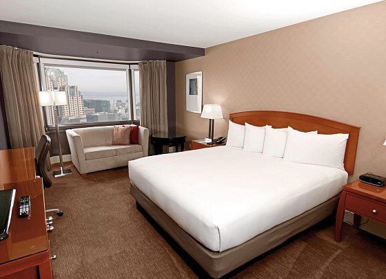 Parc 55 San Francisco - a Hilton Hotel - Wohnbeispiel Skyline View Room (Zimmercodierung UB1)