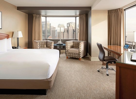 Parc 55 San Francisco - a Hilton Hotel - Wohnbeispiel Deluxe Room (Zimmercodierung UD1)