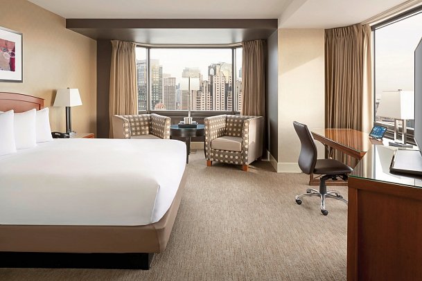 Parc 55 San Francisco - a Hilton Hotel - Wohnbeispiel Deluxe Room (Zimmercodierung UD1)