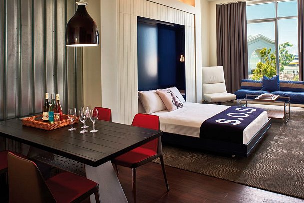 Hotel Zephyr - Wohnbeispiel Standard (Zimmercodierungen UG1 & UG2)