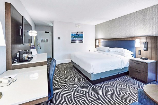 Hotel RIU Plaza Fisherman's Wharf - Wohnbeispiel Deluxe King Bed (Zimmercodierung UD2)