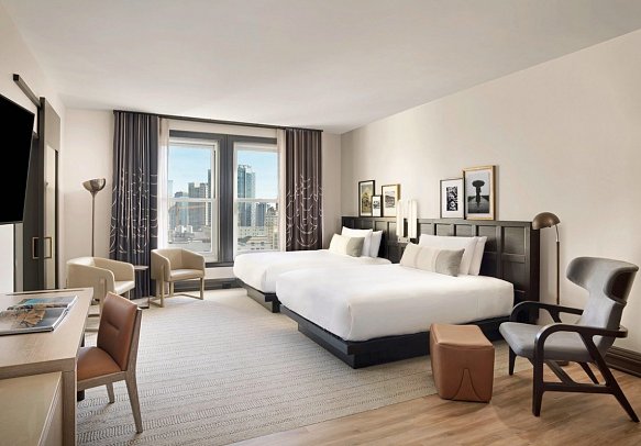 The Clift Royal Sonesta San Francisco - Wohnbeispiel Executive Queen Queen (Zimmercodierung UT2)